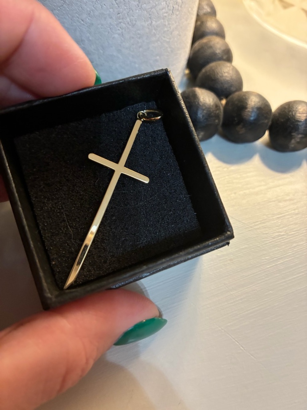 MF Cross Charm - Picture 3 of 4